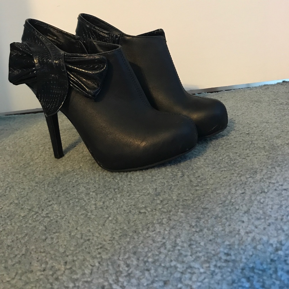 Black booties