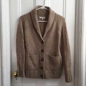 Cozy "grandpa" sweater from Madewell