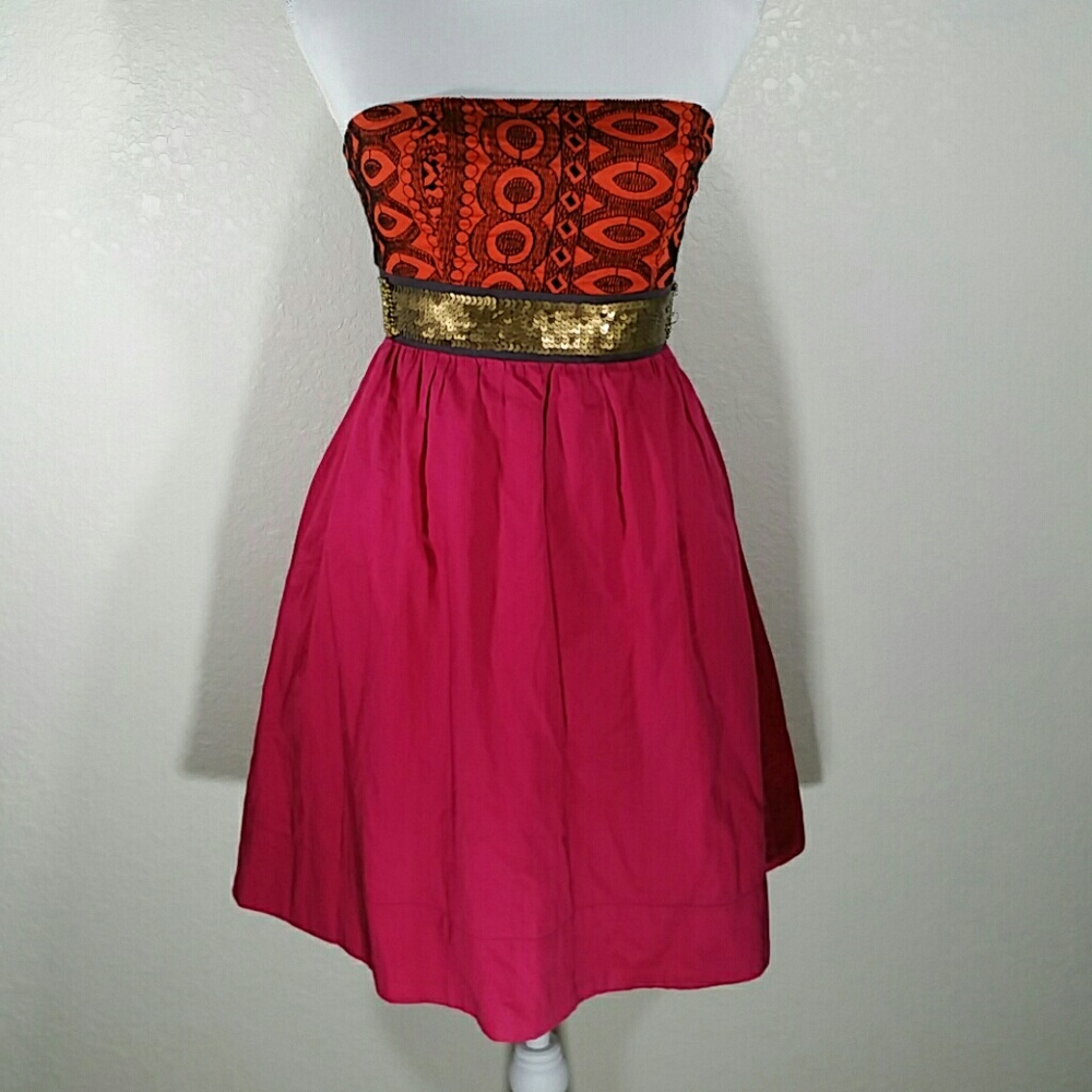 Floreat Anthropologie Sleeveless Dress
