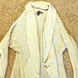 Cream long sweater
