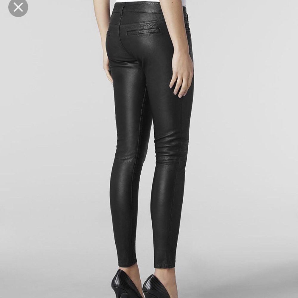 All Saints Harrah Leather Pants 25