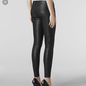 All Saints Harrah Leather Pants 25