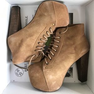 Jeffrey Campbell Taupe Lita Platform Jeffrey Campbell Taupe Lita Platform