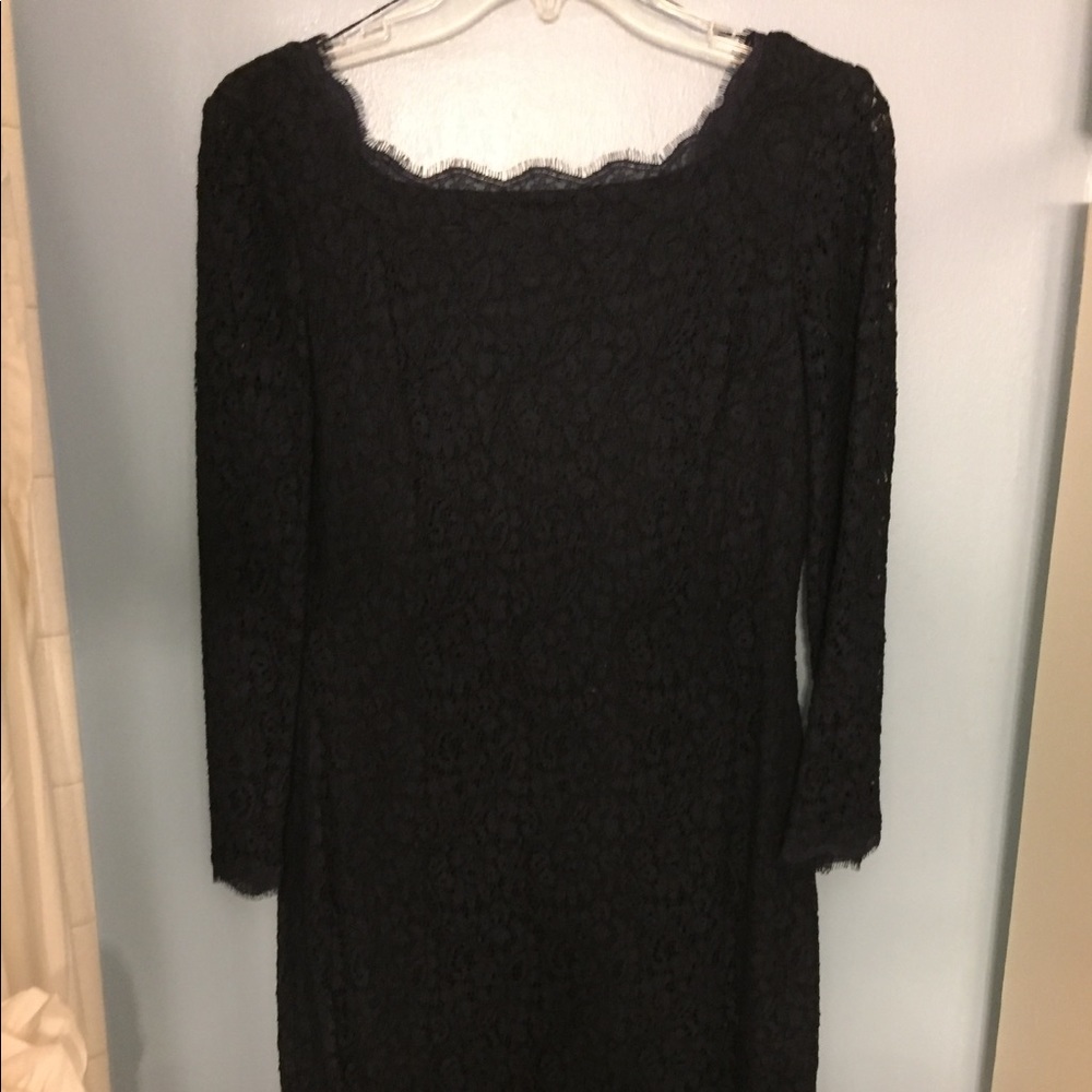 Cache Lace long sleeved dress
