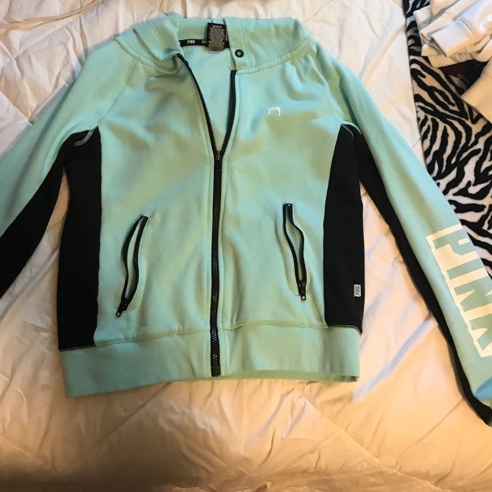 Pink hoodie