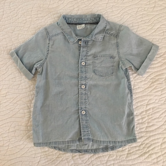baby boy jean shirt