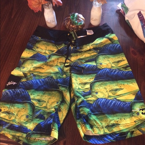 Sold Billabong Men's Swim Trunks🐠 - Picture 3 of 6