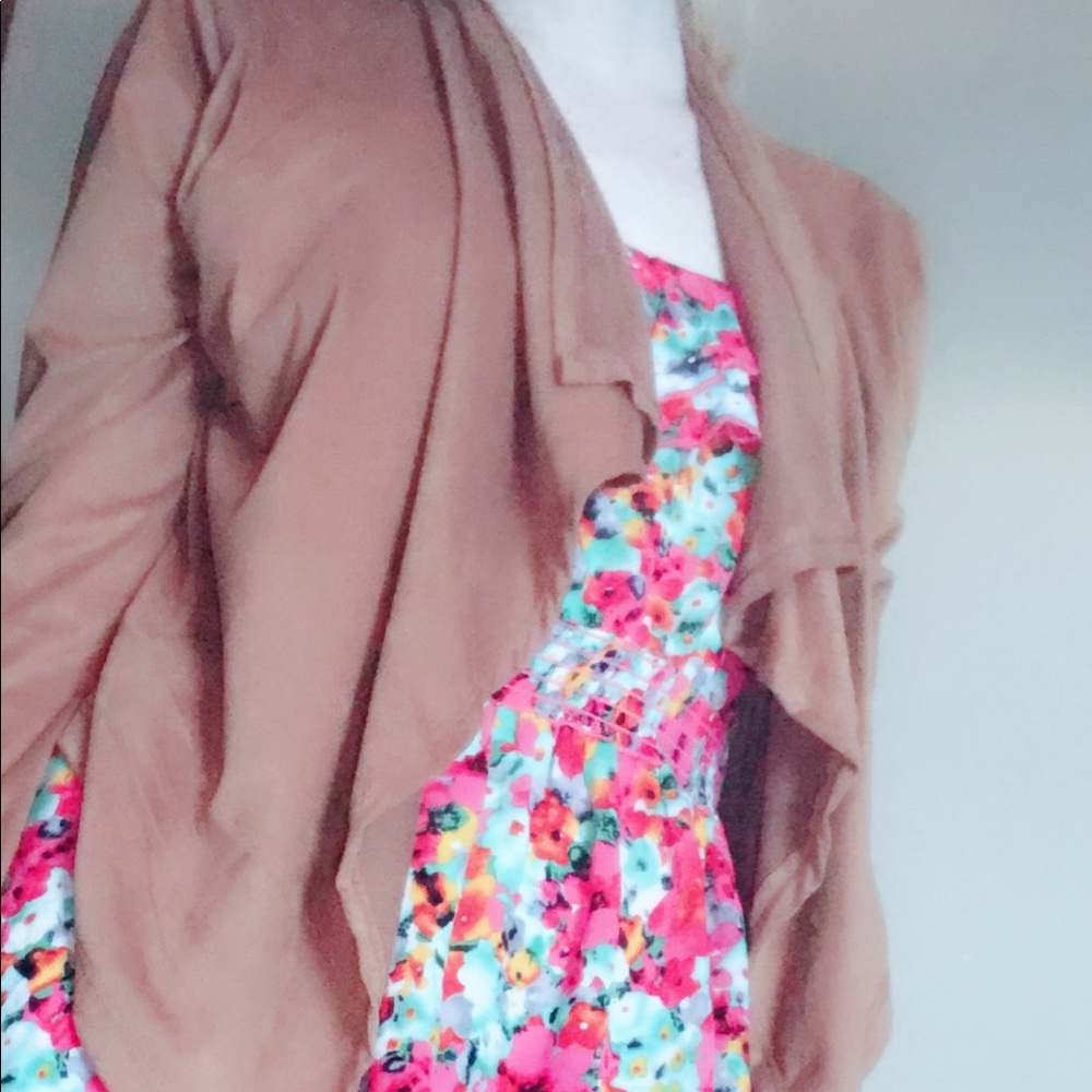 Paper Crane swede blazer