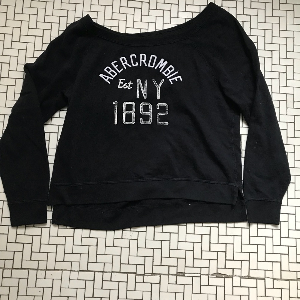 Black Abercrombie Pullover