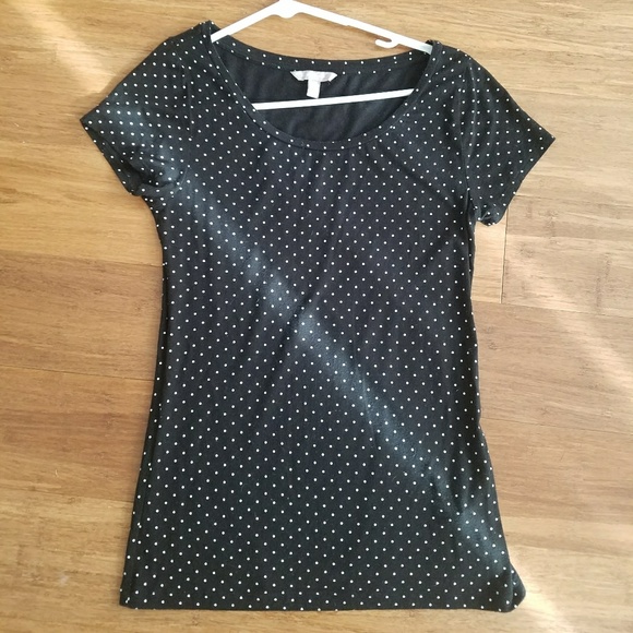 Banana Republic Tops - Banana republic polka dot tee S