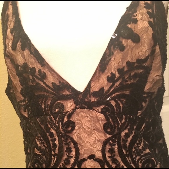 Sequins FREE PEOPLE Cocktail Dress Sz12 - Picture 5 of 8