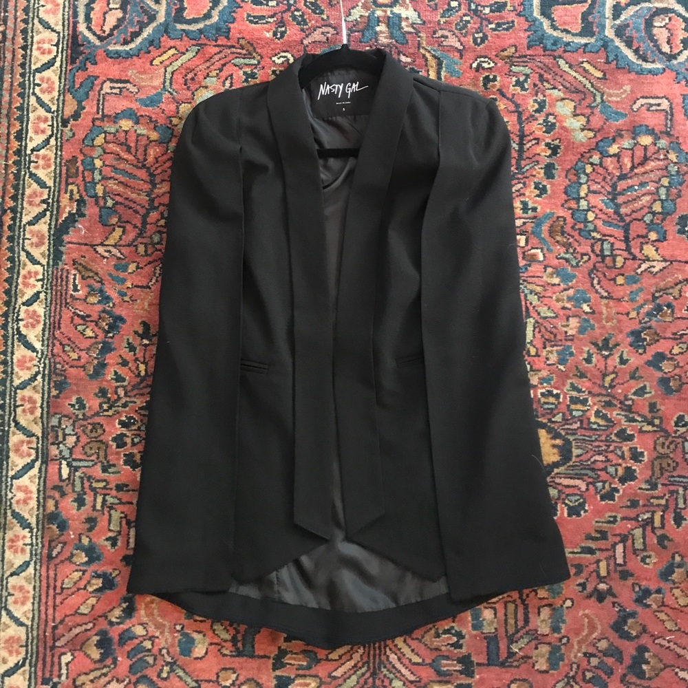 Nasty Gal Blazer Cape