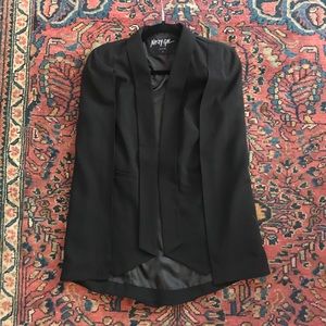 Nasty Gal Blazer Cape