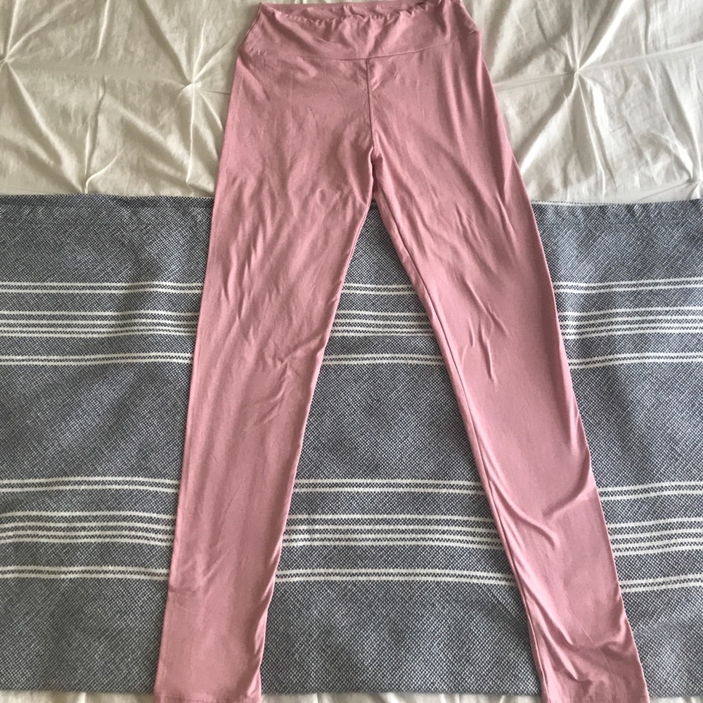 OS Lularoe Pink Leggings