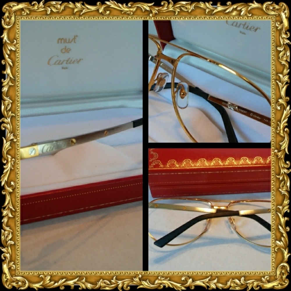 Mens CARTIER SANTOS  de sunglasses Ltd edition!