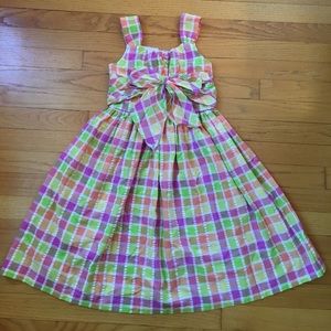 Girls Checkered Dress