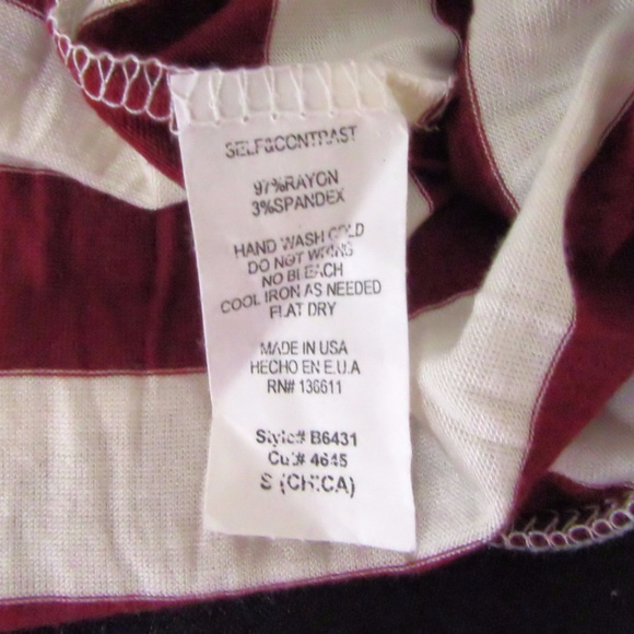 Twenty Second Three-Quarter Sleeve Stripe Tunic To - Picture 5 of 5