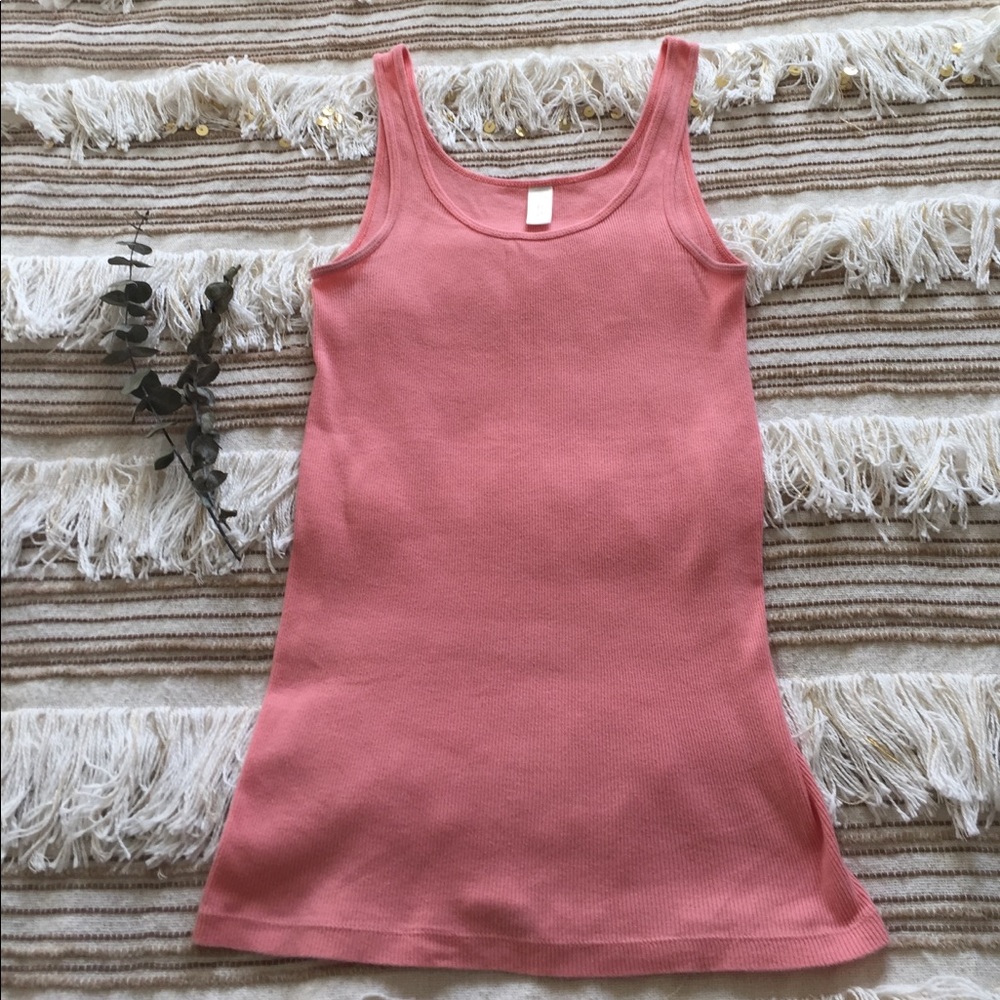 J. Crew Perfect Tank in Coral, Peach Size XS