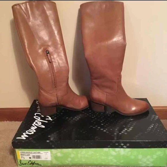 Sam Edelman Loren Saddle Leather Boots - Picture 2 of 4
