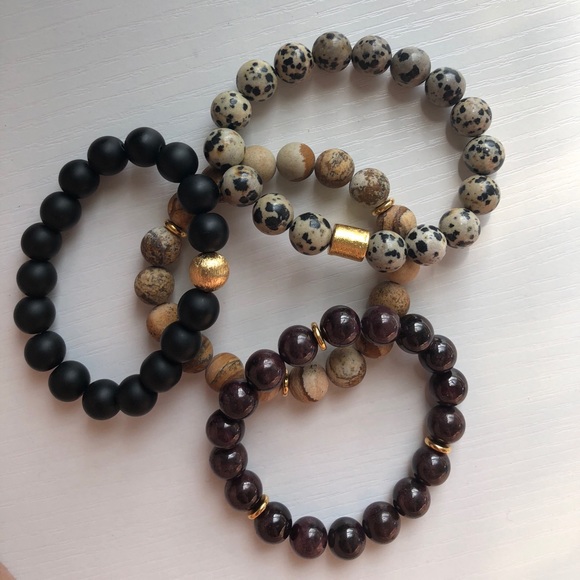 Bracelets - Fall Stack - 4 set - Picture 7 of 7