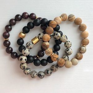 Bracelets - Fall Stack - 4 set