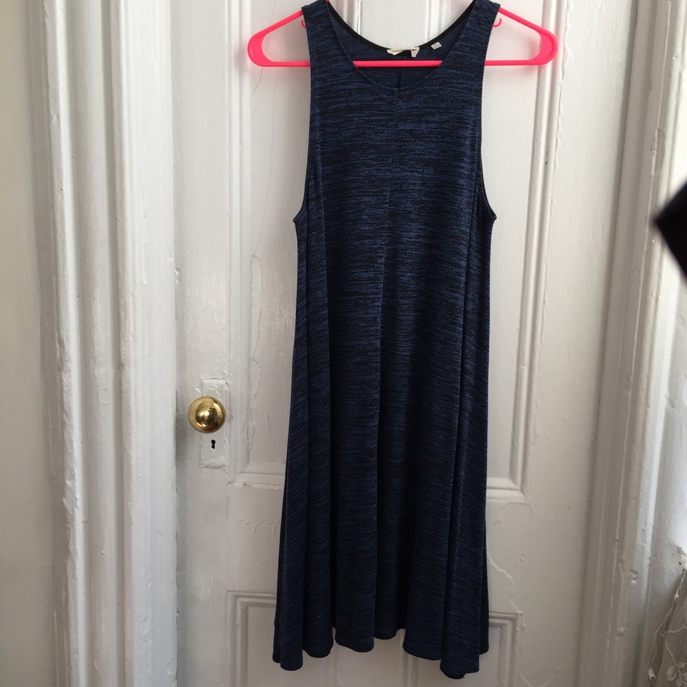 Navy Swing Dress - Aritzia/Wilfred Free