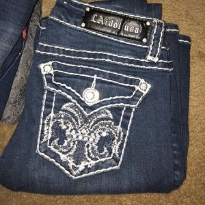 LA Idol bootcut jeans size 7