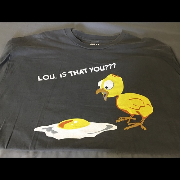 SLU Other - Graphic cotton t-shirt “Lou, is that you???” XL