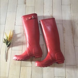 Hunter rain boots