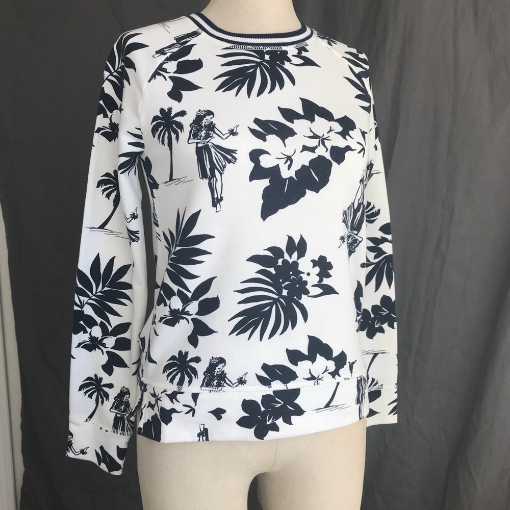 Aeropostale Floral Sweatshirt