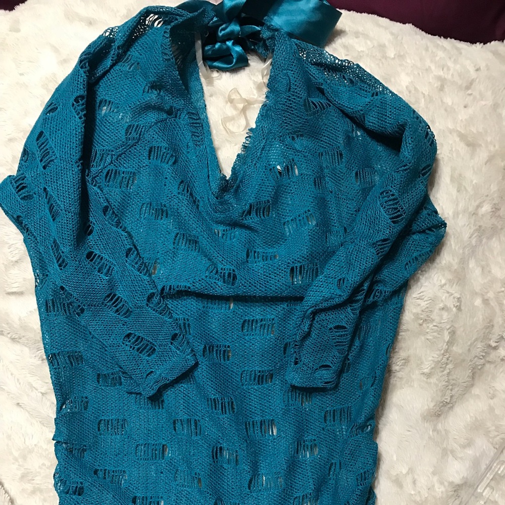 Turquoise shirt