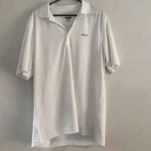 White polo shirt