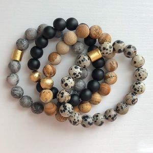 Bracelets - Fall Stack - 4 set