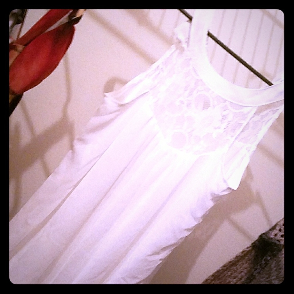 Adorable white dress