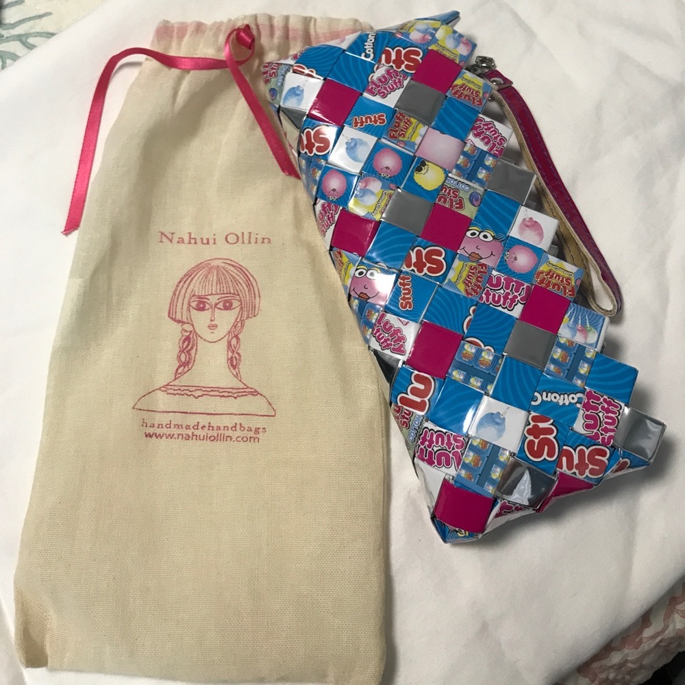 Nahui Ollin Recycled Wristlet