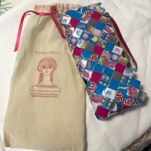 Nahui Ollin Recycled Wristlet