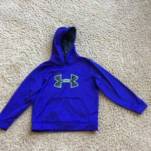 Purple under armor sweatshirt