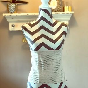 Waist Trainer athletic band workout Cream corset