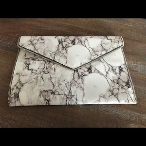 Rebecca Minkoff Leo Zippered envelope clutch