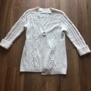 DKNY Cable Knit Sweater