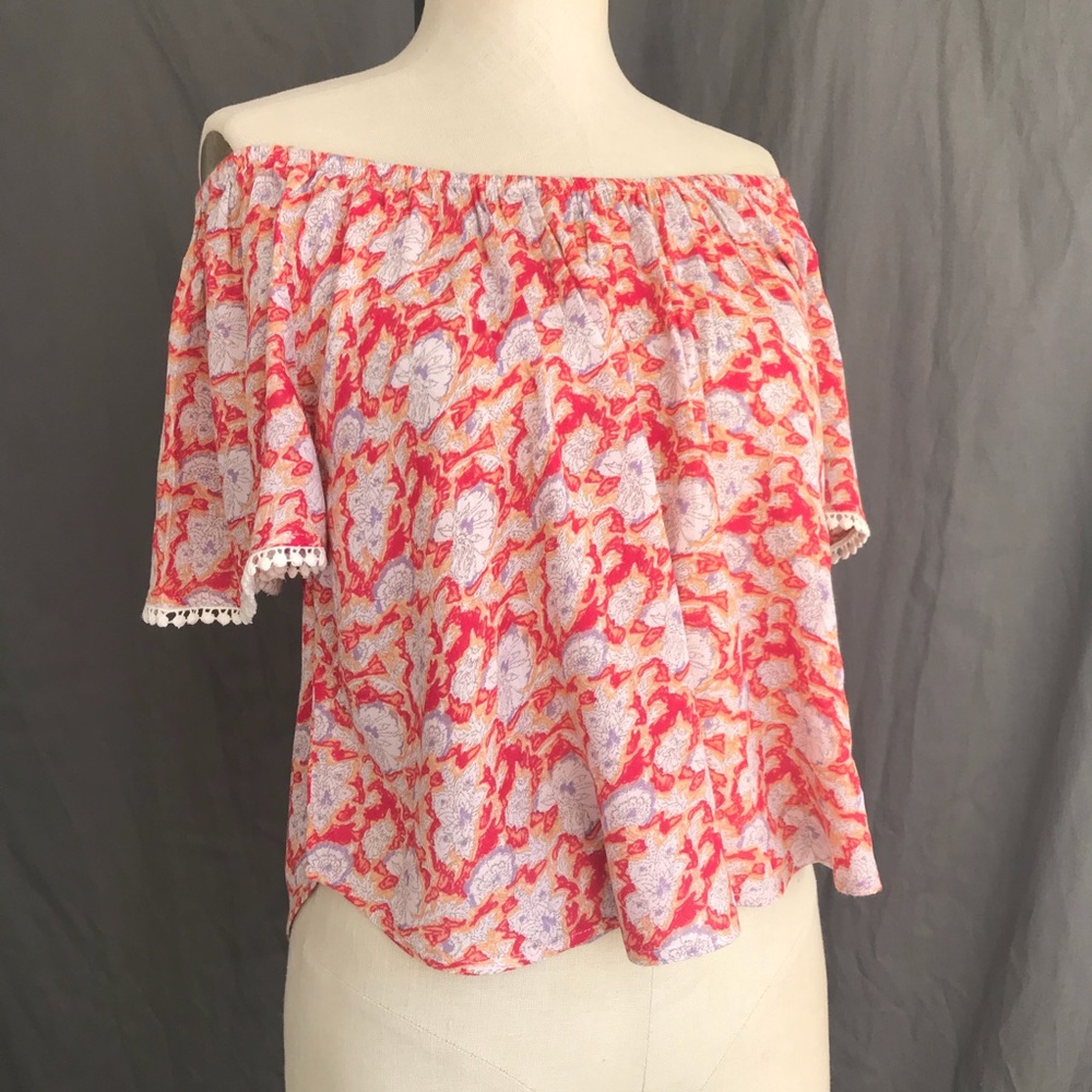 Off The Shoulder Boho Top
