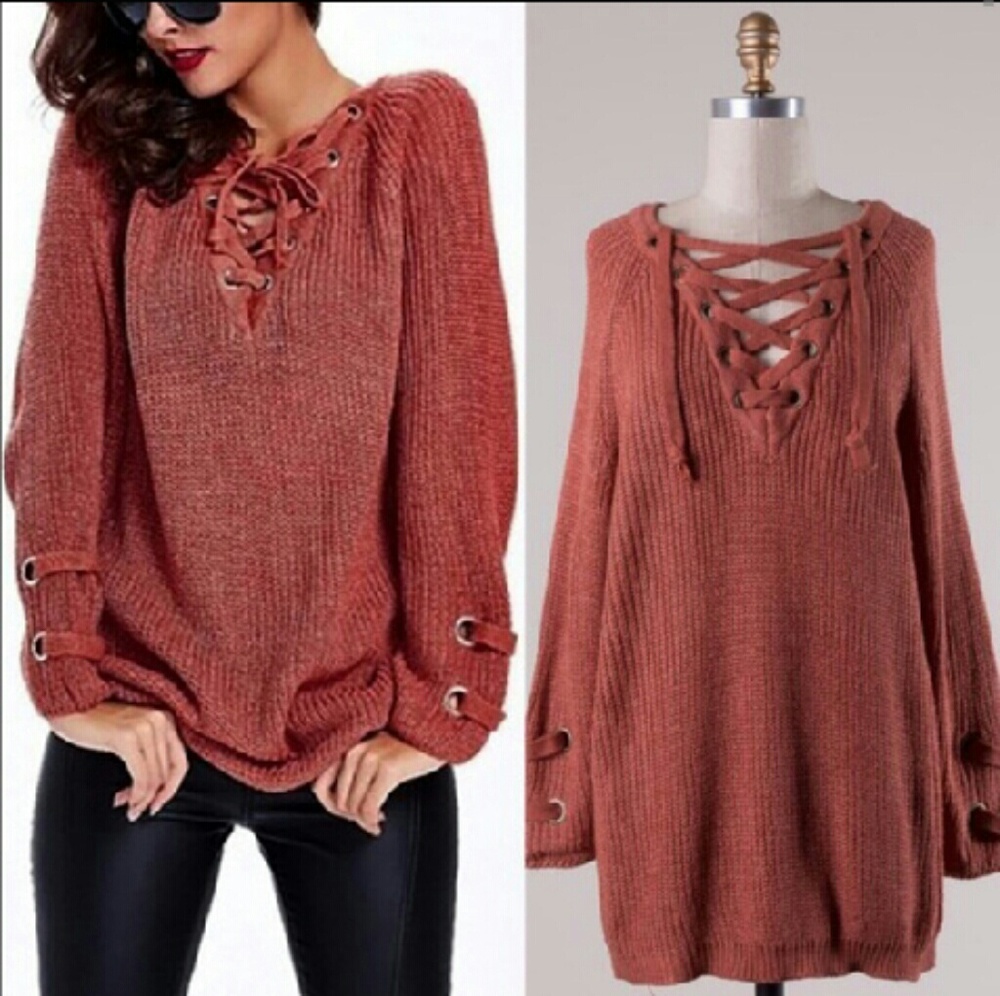 Marsala's sweater brand new no tags  med/ Large sw