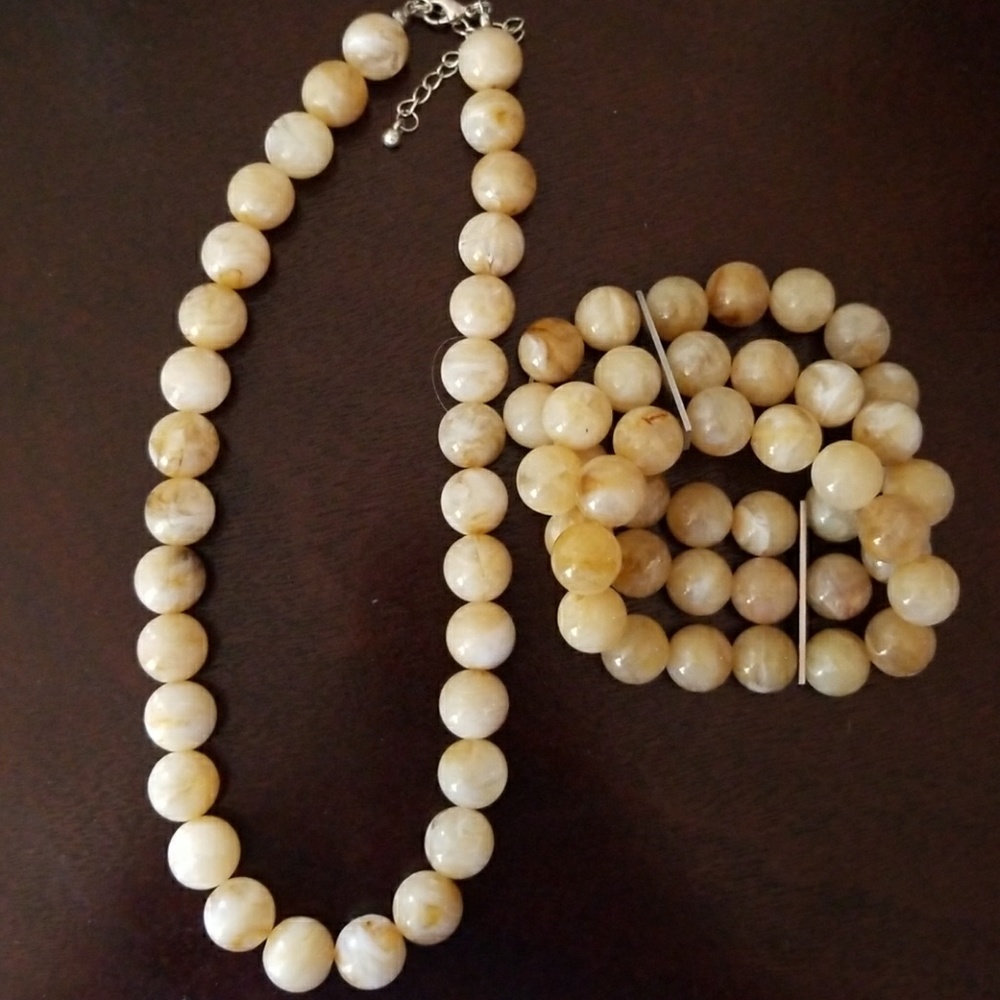 Necklace and Bracelet jewelry set