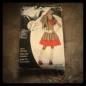 Sock monkey costume