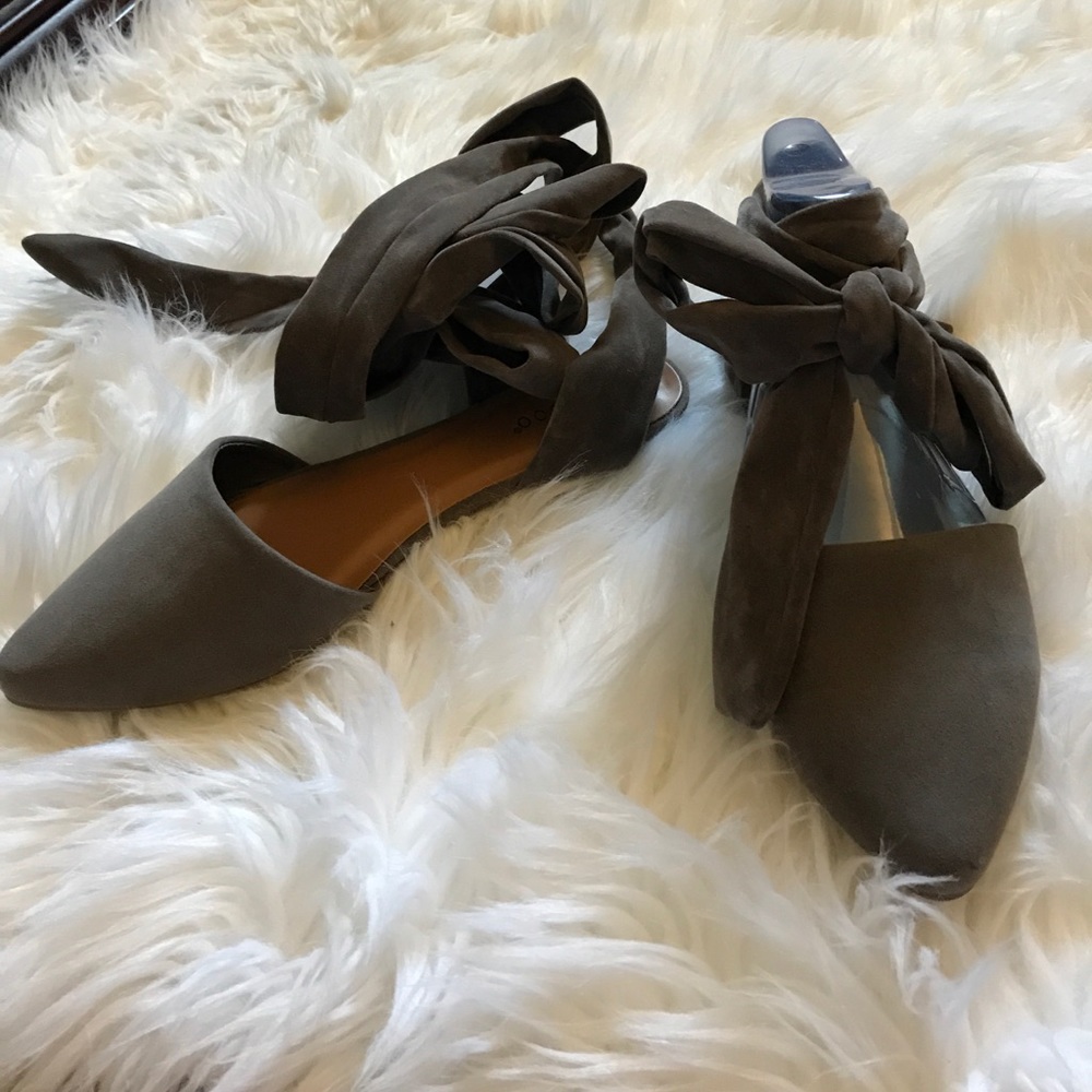 Cute suede flats