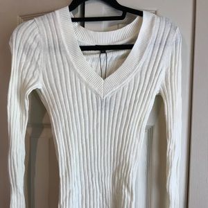 White Express Sweater