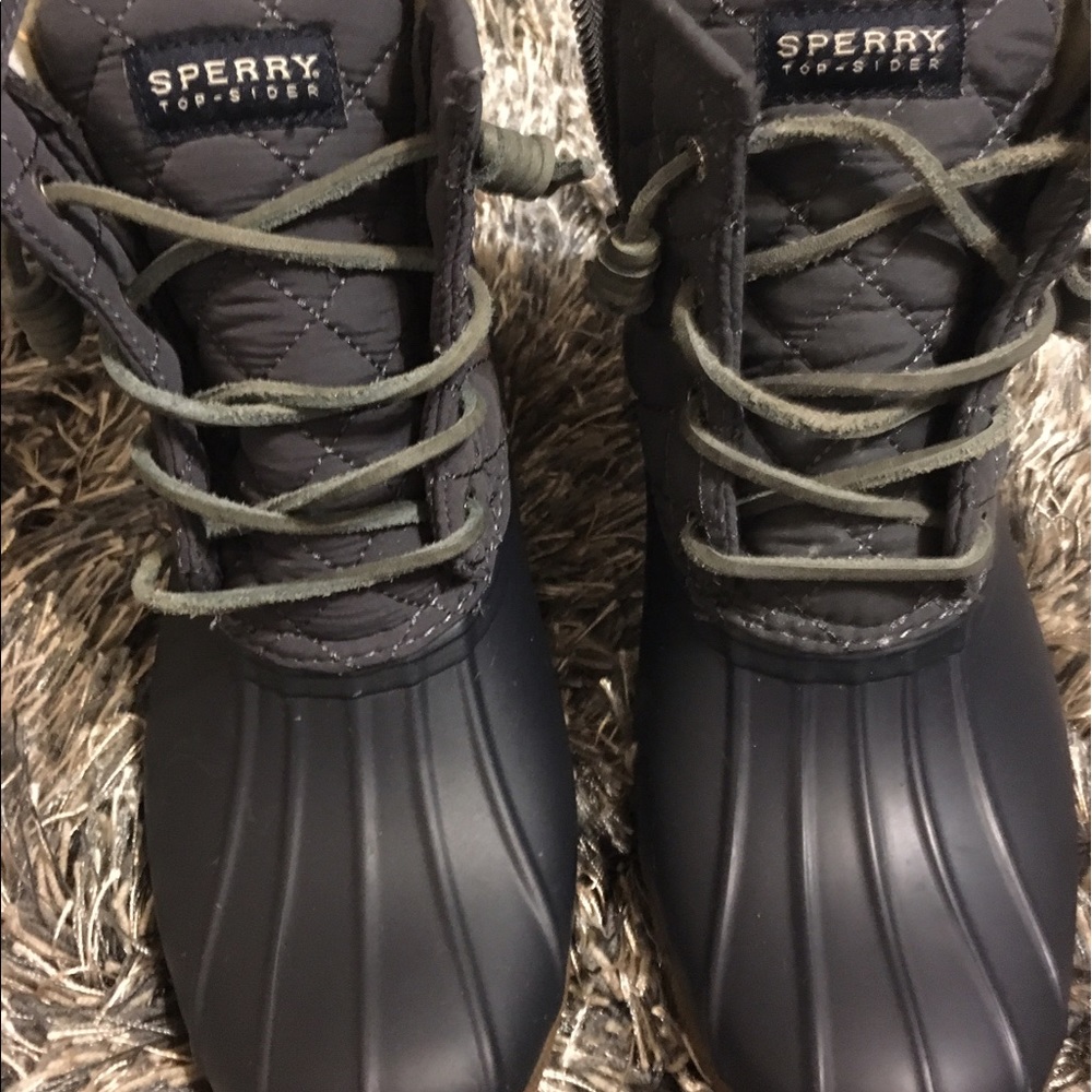 SPERRY Top sider rain boot NAVY