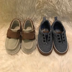 *BUNDLE DEAL* 2for1 Baby boy boat canvas shoes