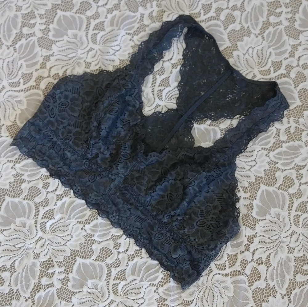 Gray bralette  NWOT