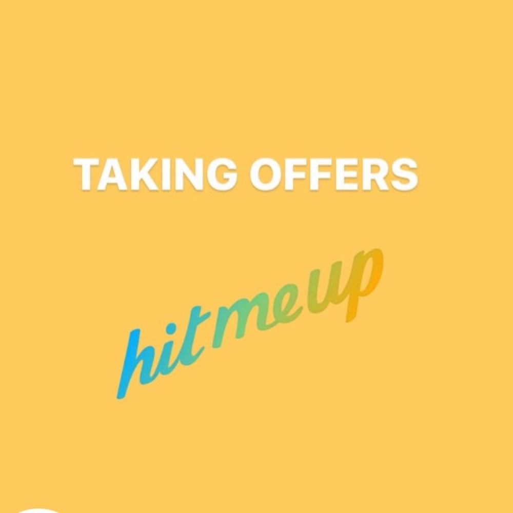 Taking offers☺️